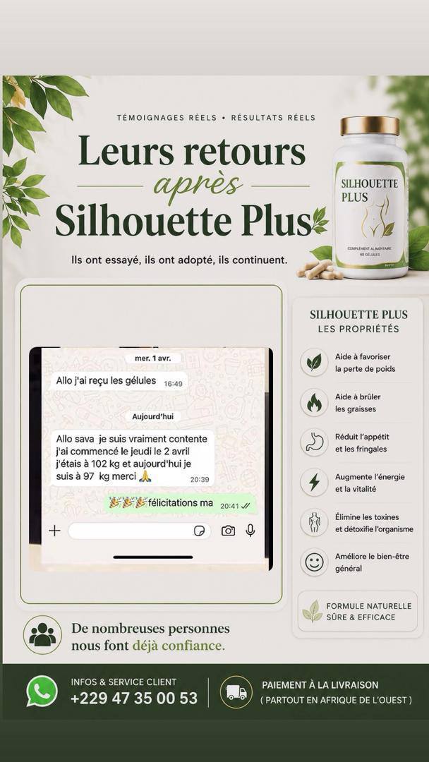 Retour cliente Silhouette Plus
